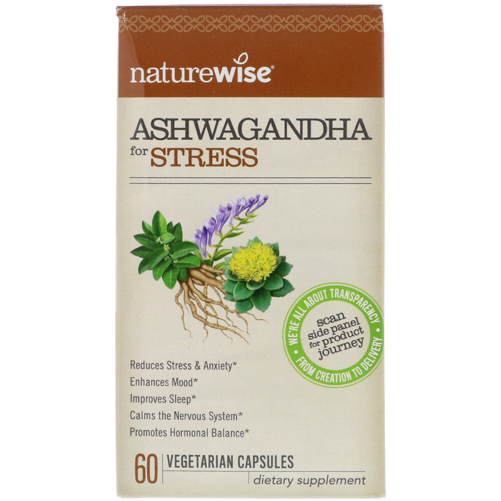 NatureWise Ashwagandha for Stress