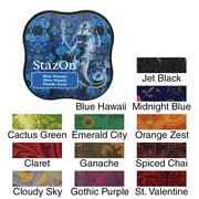StazOn Midi Ink Pad Jet Black