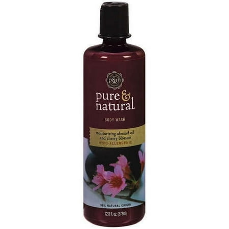 Pure Natural & Pure 12.8 Fl. Oz. Almond & Cherry Blossom Body Wash