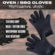 thumbnail image 2 of Guantes de Silicona para Horno: Guantes de Barbacoa Resistentes Al con Dedos para Asar o Ahumar, Fáciles de Limpiar, 2 of 5