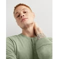 thumbnail image 5 of Hanes Henley Long Sleeve Originals Men's Tri-Blend Three Button Camping Outdoors, 5 of 5