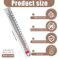 thumbnail image 6 of 24 Pcs V Shaped, Dual-Scale Science Thermometers, Mercury-Free Lab Thermometer for Student School Supplies, 6 of 6