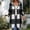 Black, variant on WIZUTIZ Women's Plaid Long Sleeve Zip Up Hooded Jacket Loose Fit Long Length Casual Coat Fall Winter Trendy Layering Outerwear with Pockets