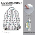 thumbnail image 5 of Hedgehog Backpack for School,Cute School Bag,Schoolbag with Adjustable Shoulder Straps & Padded Back,15.3"x11"x7.1"., 5 of 6