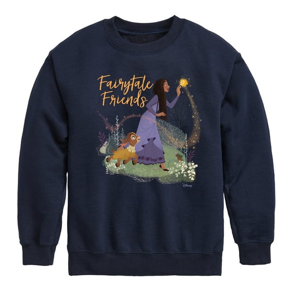 Disney Wish - Fairytale Friends - Toddler & Youth Crewneck Fleece Sweatshirt