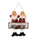 thumbnail image 2 of Christmas Decoration Door Hanging Elderly Person Snowman Window Display Pendant Holiday Gift Home Scene Decoration, 2 of 6