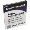 thumbnail image 1 of NP99sp Battery Kit for Garmin RV 760LM with Tools, Video, and Extended Life Battery from NewPower99, 1 of 4