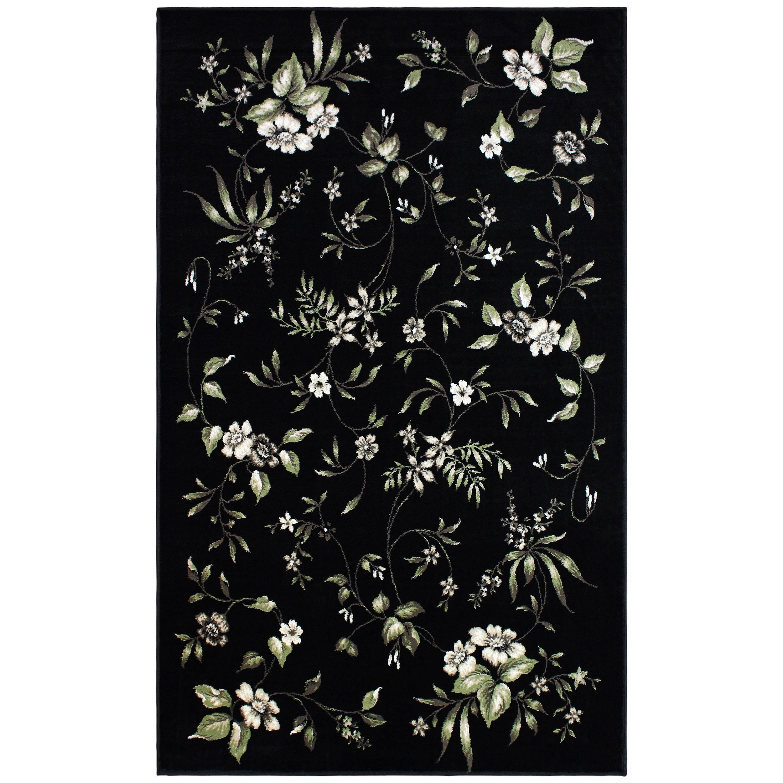 Bloom Contemporary Floral Area Rug 8 ft. x 10 ft.