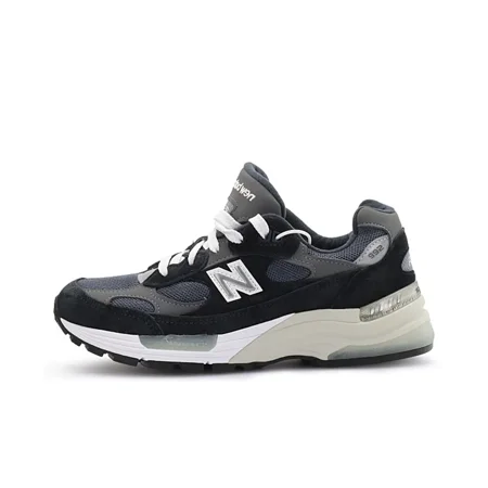 

992 sports comfort fabric anti-slip wear-resistant low-top casual running shoes for men and women the same navy blue M992GG