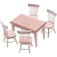 thumbnail image 1 of SHISUYAN 1 Ensemble de Meubles Miniatures Table et Chaises Miniatures Meubles de Mini-Maison Meubles de Poupée, 1 of 9