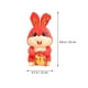 thumbnail image 5 of KAKOWELY Mascota de conejo de peluche de dibujos animados 2023, año del conejo, con bolsa de la suerte, adorno de mesa, 5 of 5