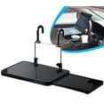 thumbnail image 1 of Multifunction Car Laptop Folding Table Desk Mount Car Holder With Drawer For Car Back Seat Headrest And Handlebar, 1 of 6