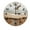 FFclock049, variant on ZXCXRQFa Chickens Wooden House Round Wall Clock Daisy Silent Non Ticking Wooden Wall Clocks Battery Operated for Home Office School Decor,10 Inch