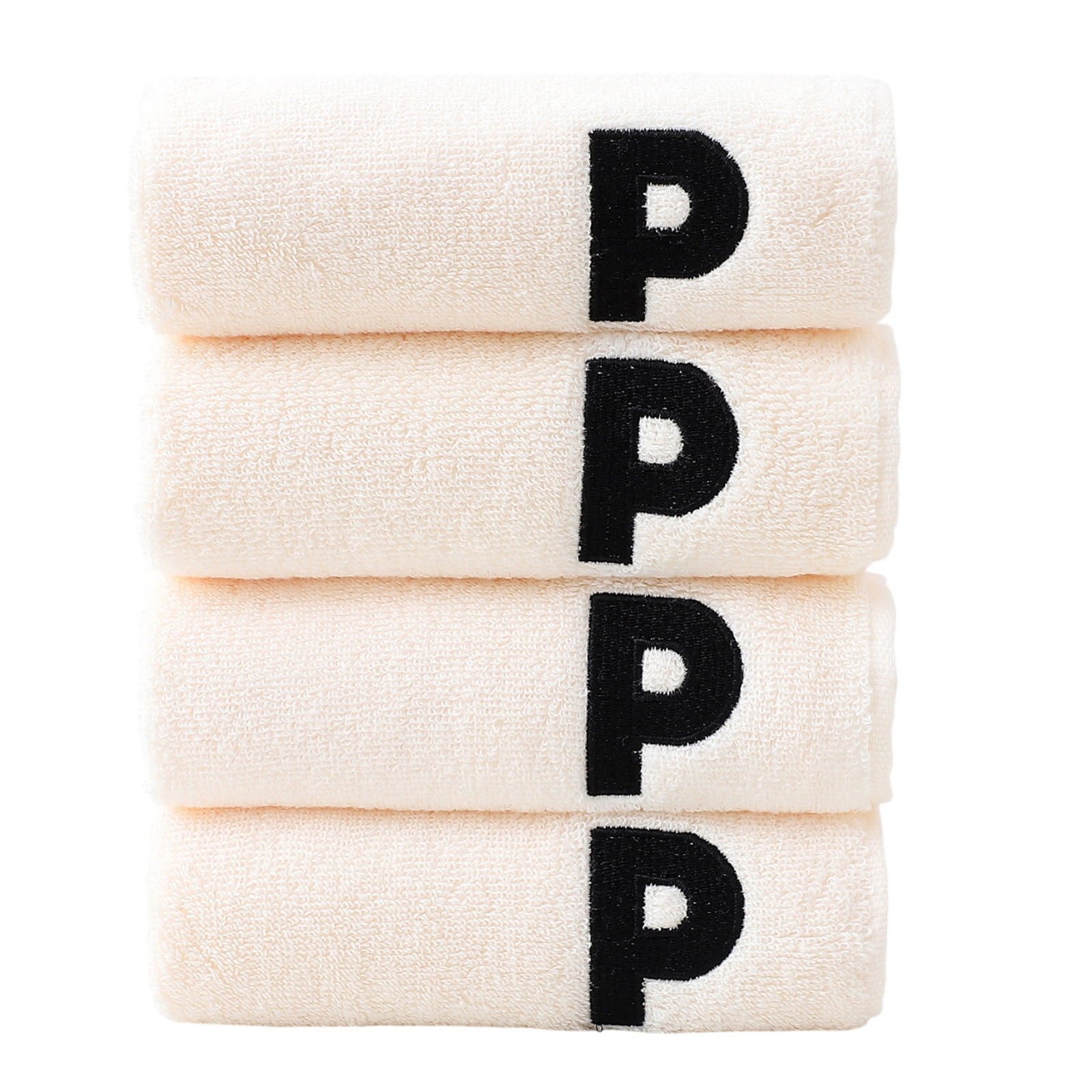 Bath Towels 4 Pcsborder Europe And The United States Foreign Trade Wholesale Absorbent Dry Face Towel Washcloth Cotton Towels