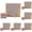 Z_Bronze*10, variant on Kitchen Towels Cotton Kitchen Dish Towels 16 Inch X 25 Inch Cotton Kitchen Towels And Dishcloths Dish Cloths For Washing Dishes Dish Rags For Drying Dishes Kitchen Wash Clothes, 1 Piece Of Cloth