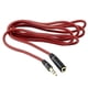 thumbnail image 1 of Bearachild Cable de extensión de auriculares, extensor de Audio para ordenador y teléfono inteligente, rojo, 3,5mm, a hembra, 3,5mm Cables de audio/vídeo, 1 of 6