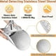 thumbnail image 4 of Pala de acero inoxidable resistente para arena de playa y metal, 4 of 7