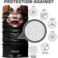 thumbnail image 3 of GFDYREE Motorcycle Face Mask Sun Dust Wind Protection Durable Tube Mask Seamless Skeleton Face Mask for Men Women, 3 of 7