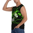 thumbnail image 3 of Green Gir Invader Zim Men's Tank Top Lightweight Summer Sleeveless Tee Shirt Muscle Tank Tops Workout T-Shirts Casual Athletic Undershirts, 3 of 7