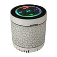 thumbnail image 2 of Wireless Outdoor Portable Mini Bluetooth Speaker with RGB Lights, Deep Bass, Hands-Free Calls, Radio, 10M Range, 4H Playtime Beige, 2 of 6