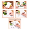 thumbnail image 3 of 1Set Dinosaur Stationery, Eraser Ruler, Pencil Sharpener, Student Binding Machine, School Supplies, Gift Stationery B, 3 of 5
