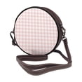 thumbnail image 2 of Lsque Checkboard Pattern Shoulder Bag – Microfiber Leather Crossbody with Detachable Strap & Handle Ring, Waterproof & Durable, Elegant Everyday Carry, 2 of 5