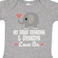 thumbnail image 4 of Inktastic My Great Grandma and Great Grandpa Love Me Boys or Girls Baby Bodysuit, 4 of 5