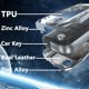 thumbnail image 5 of Ocezbiis Para Volkswagen Key Fob Cover Llavero Aleación De Zinc Protección Carcasa Para Llave De Coche Compatible Con Vw Holder Smart Remote Keyless Keyshell Accesorios (Para Vw Estilo A Plata), 5 of 5