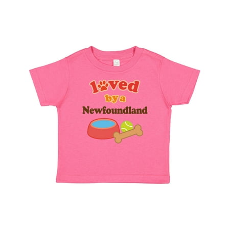 

Inktastic Newfoundland Dog Lover Gift Baby Boy or Baby Girl T-Shirt