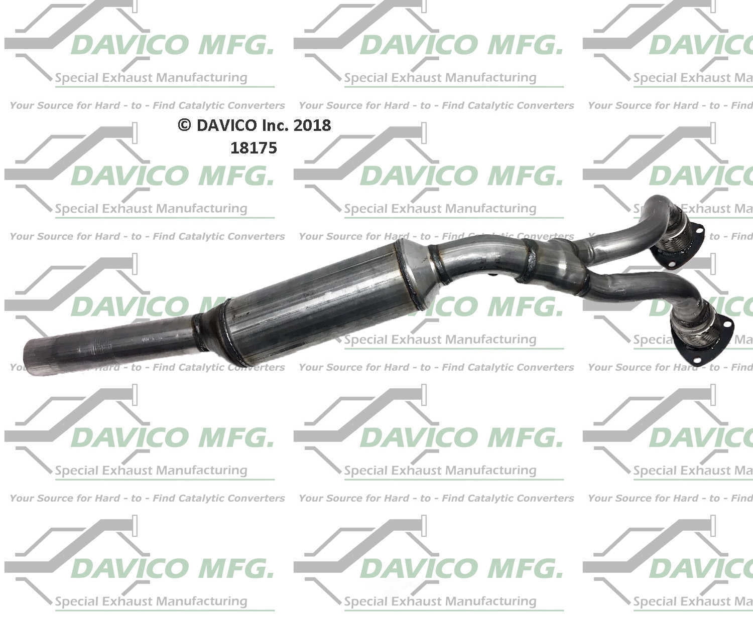 Davico Mfg 18175 Direct-Fit Catalytic Converter