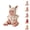 Beige, variant on Knit Scarf Hat Integrated Set 0-24 Months - Autumn Winter Warm Beanie With Attached Neck Warmer, Soft Woolen Hooded Caps For Baby Boys Girls Outdoor Protection