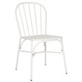 thumbnail image 5 of Safavieh Everleigh Outdoor Patio Side Chair - Matte White, 5 of 10