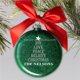thumbnail image 2 of Adorno de bola de Navidad plano con logotipo personalizado, 2 of 3