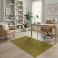 thumbnail image 2 of ODIKA 4'x6' Olive Green Hexagonal Geometric Washable Area Rug Modern Honeycomb Tessellation With Diamond Star Motifs Pet Friendly, Non-Shedding for Bedroom, Reading Nook, 2 of 7