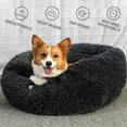 Exclusivo Mezcla Calming Donut Dog Bed for Small Medium and Large Dogs