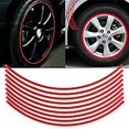 thumbnail image 3 of 20pcs Reflective Bike Car Motorcycle Wheel Rim Stripe Decal Tape Sticker Tape, 3 of 9