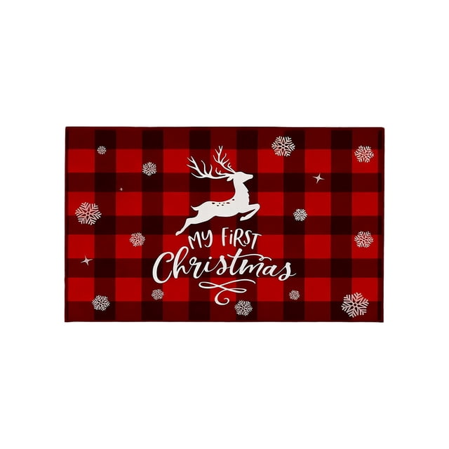 SIYTUAU Taille g Robe Classique de Noël pour Animal de Compagnie Robe Décontractée pour Chien avec Manche à Volants pour Petites Races avec Taille Standard en Matériau Nylon Spandex Costume de Fête des Fêtes E