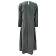 thumbnail image 5 of Clearance! Hontri Dresses for Women 2024 Women's Muslim Abaya Dress Prayer Dress Full Length Kaftan with Hijab Dubai Maxi Dress Womens Dresses Grey,S, 5 of 5