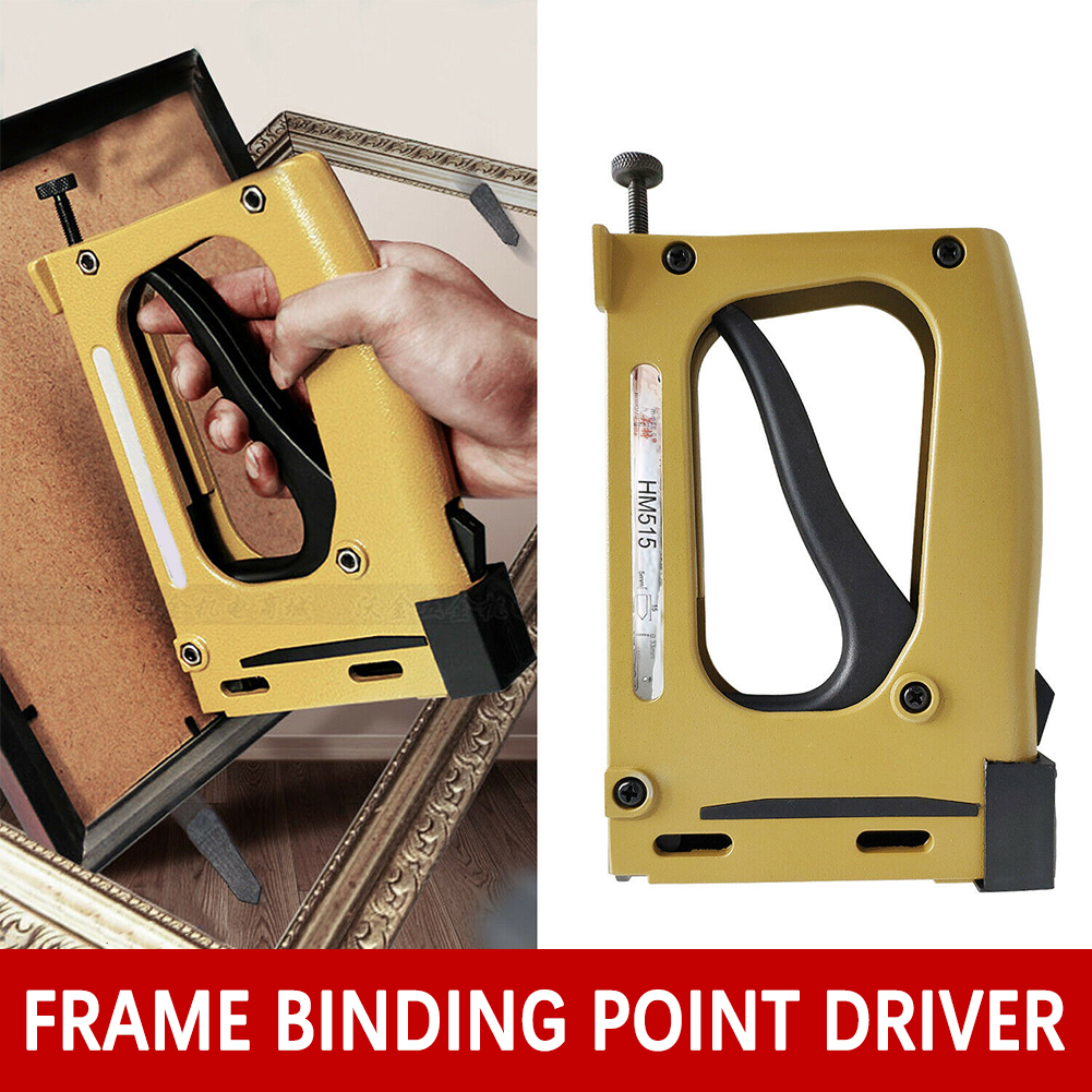QueenTrade Picture Framing Nailer Frame Tacker Gun