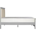 thumbnail image 3 of Finch Westport Solid Wood Platform Bed Frame Queen Size in Gray, 3 of 11