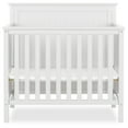 thumbnail image 3 of Dream On Me Ava 4-in-1 Convertible Mini Crib, White, 3 of 12
