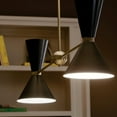 thumbnail image 6 of 52569CPZBK Kichler Lighting Phix - 4 Light Chandelier-13.5 Inches Tall and 8.75 Inches Wide-Champagne Bronze/Black Finish, 6 of 15