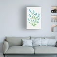 thumbnail image 3 of Trademark Fine Art Kata Botanical Wood forget me not Canvas Wall Art, 3 of 4