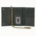 thumbnail image 4 of AT AMERICAN TANNER Genuine Leather Long Bifold Wallet For Men Women H6.5 X W3.25 X D1, 4 of 6