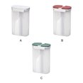 thumbnail image 4 of Xingzhi PP Convenient Retrieval Adjustable Partition In Cereal Storage Container The Miscellaneous Grain Storage Tank Is Made Elegant White, 4 of 6