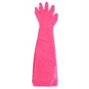 Veterinary Gloves, Sleeve Glove, Soft 50Pcs For Veterinary Veterinary Examination Tools Livestock Pets Tool Red Long Arm Gloves