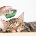 thumbnail image 4 of Silicone Pet Bath Brush with Shampoo Dispenser - Gentle Massage Scrubber for Dogs & Cats - Floating Hair Removal Tool for Bath Time, 4 of 5