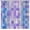 Blue Purple, variant on Multicolored Checkered Retro Shower Curtain Bright Colorful Rainbow Checkerboard Modern Vintage Aesthetic Funky Groovy Green Polyester Bathroom Curtains Set with Hooks 72"x72"