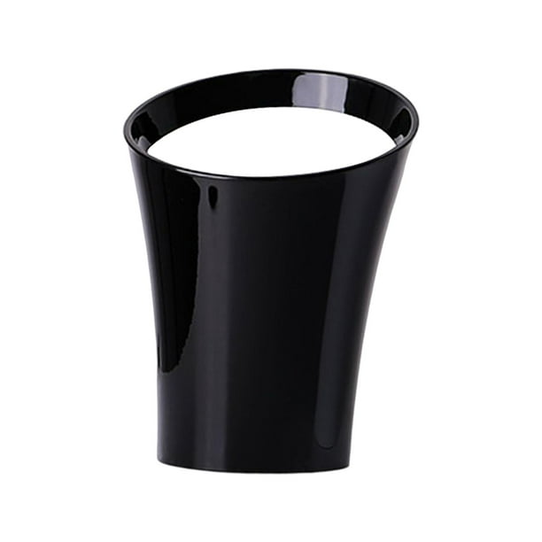 Cubo de portátil de 3,, enfriador de bebidas, contenedor de cubo de champán para bebidas, suministros para fiestas, cócteles, hoteles, pubs, Negro Macarena Cubeta de hielo