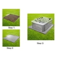 thumbnail image 5 of Base para spa Confer Plastics, 6 piezas, 203 x 244 cm, 5 of 5